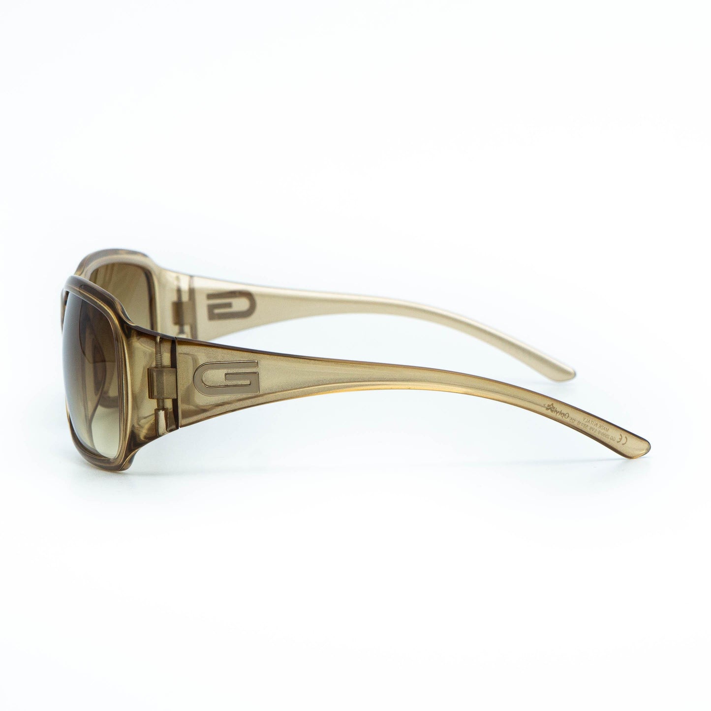 Gucci GG 2550/S gold logo vintage sunglasses