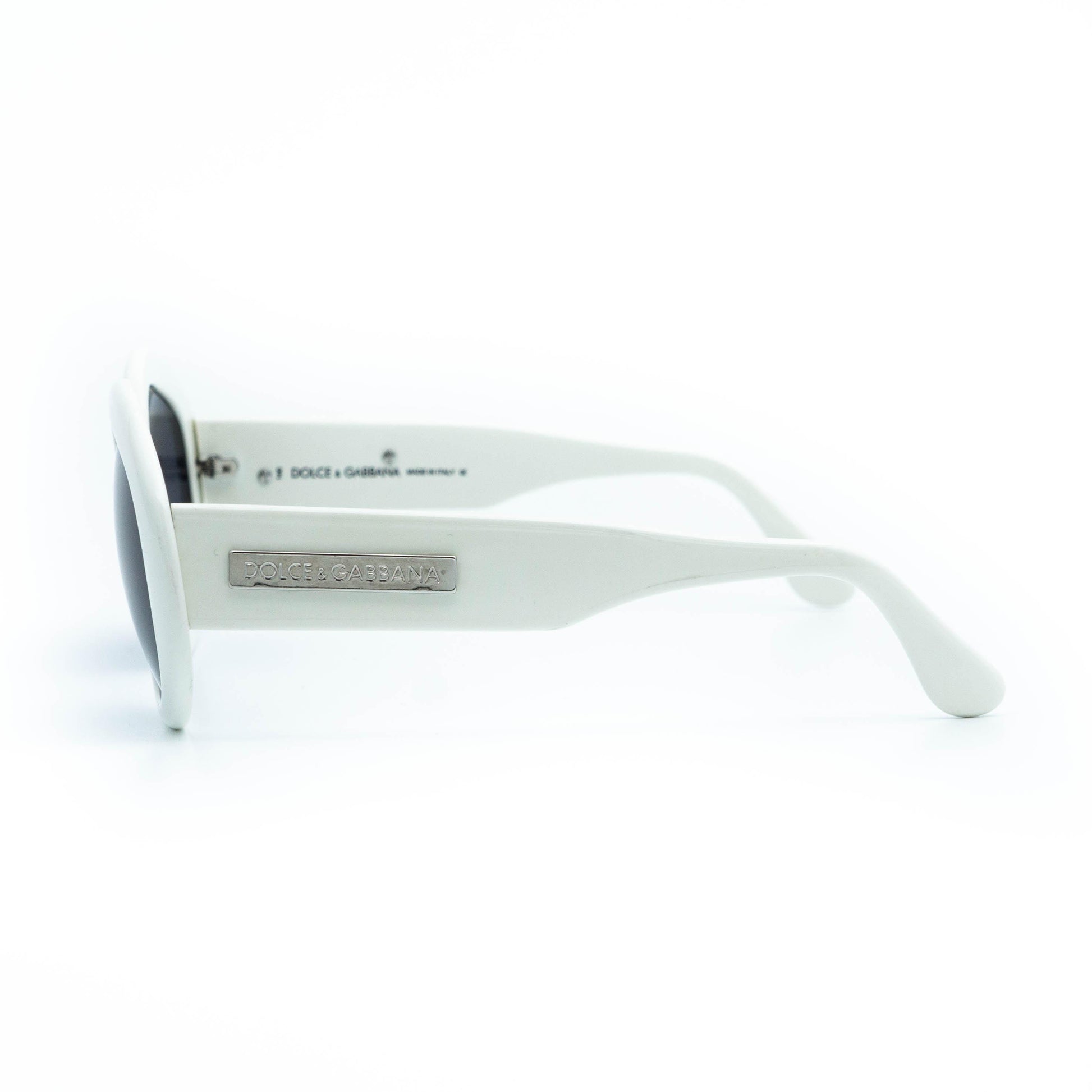 Dolce & Gabbana DG501S white vintage sunglasses