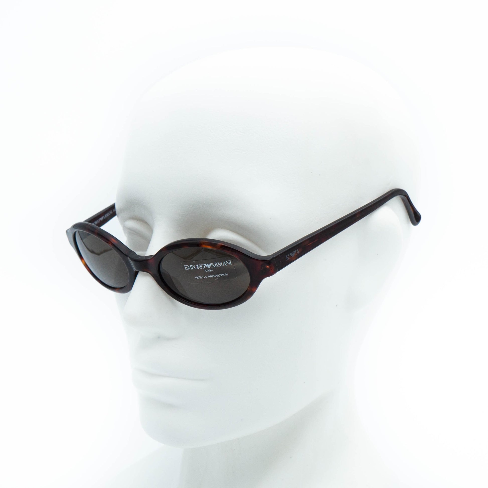 Emporio Armani 576-S brown oval vintage sunglasses