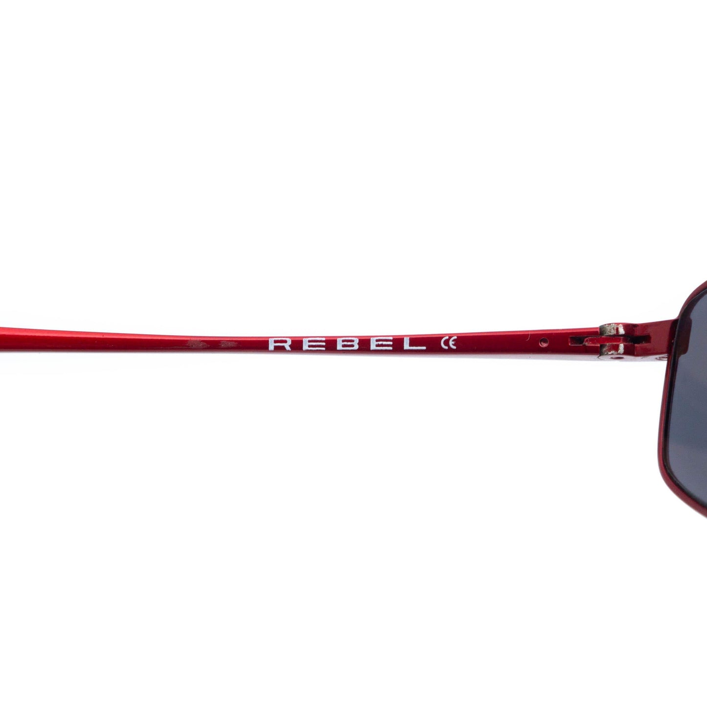 REBEL Stadium 6258R Red Sport Metal Vintage Sunglasses