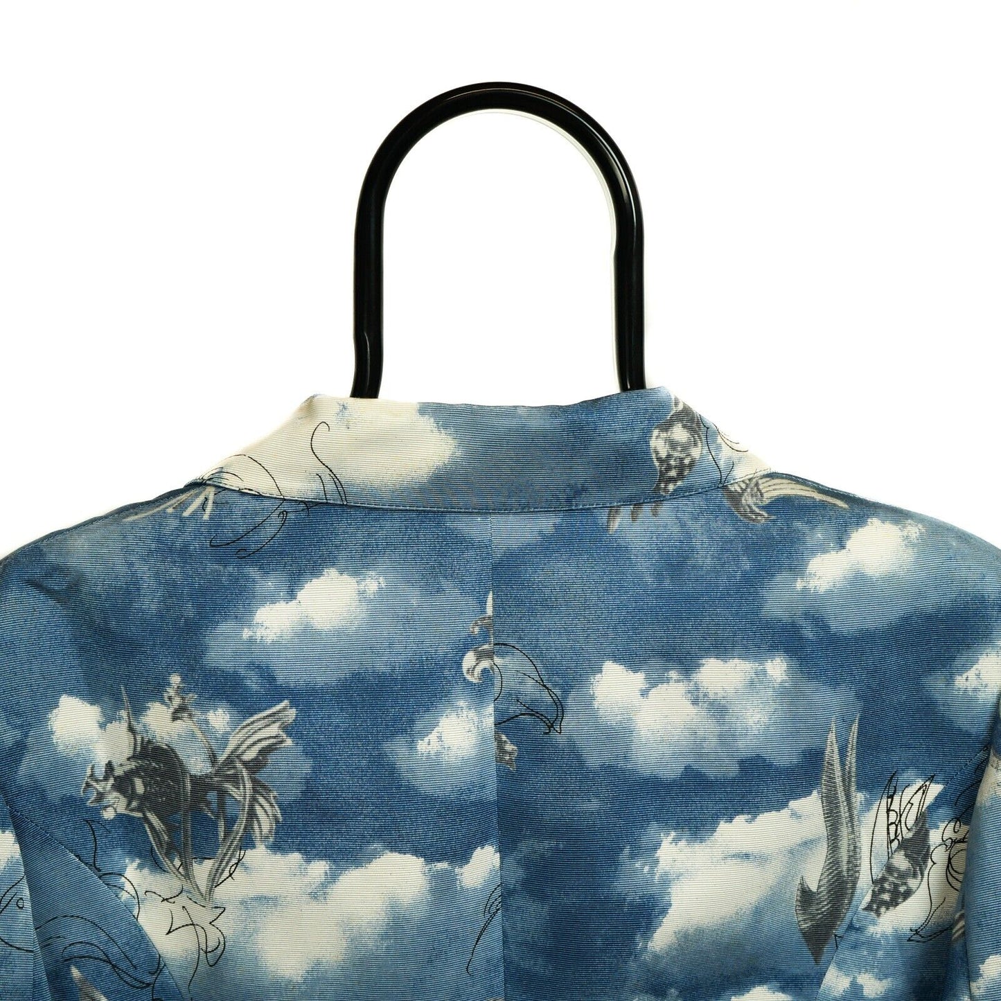 FENDI Women Blazer Vintage Clouds Print 90s 00s