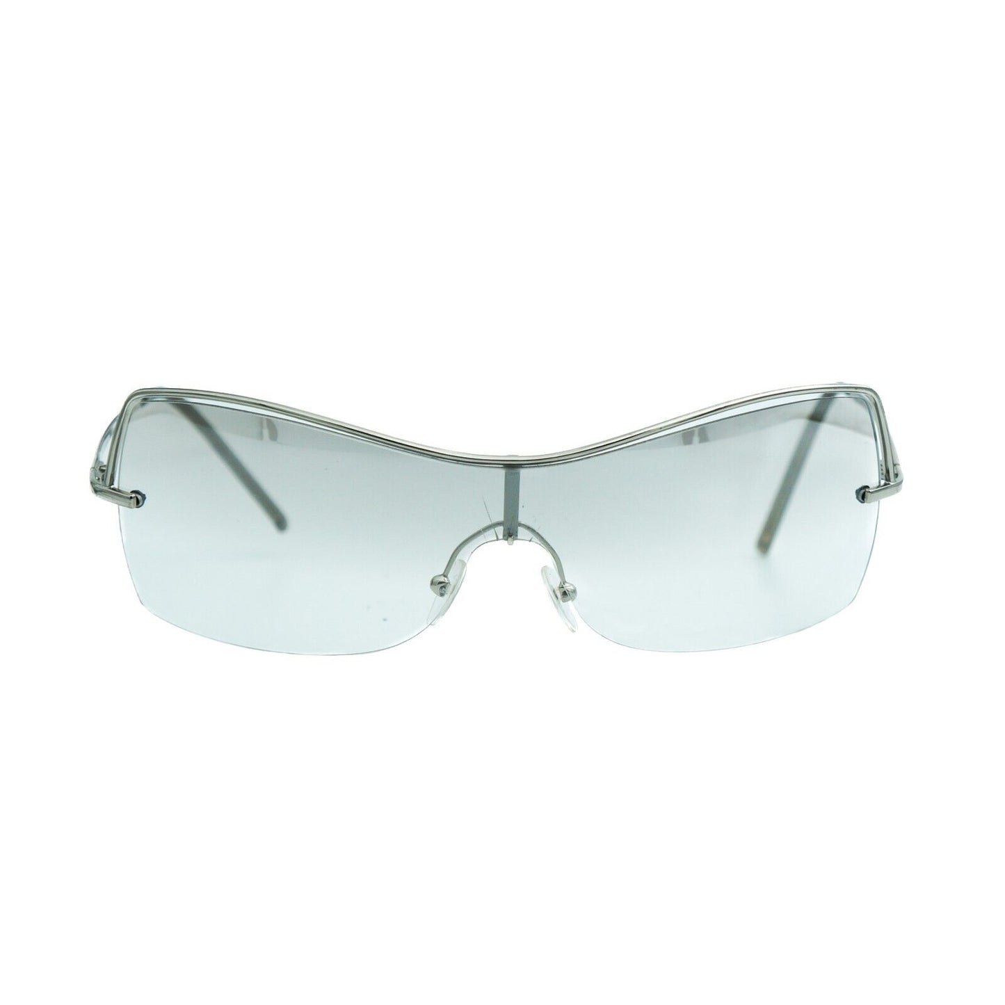 GUCCI GG 2684 Rimless White Silver Sunglasses Vintage 90s 00s