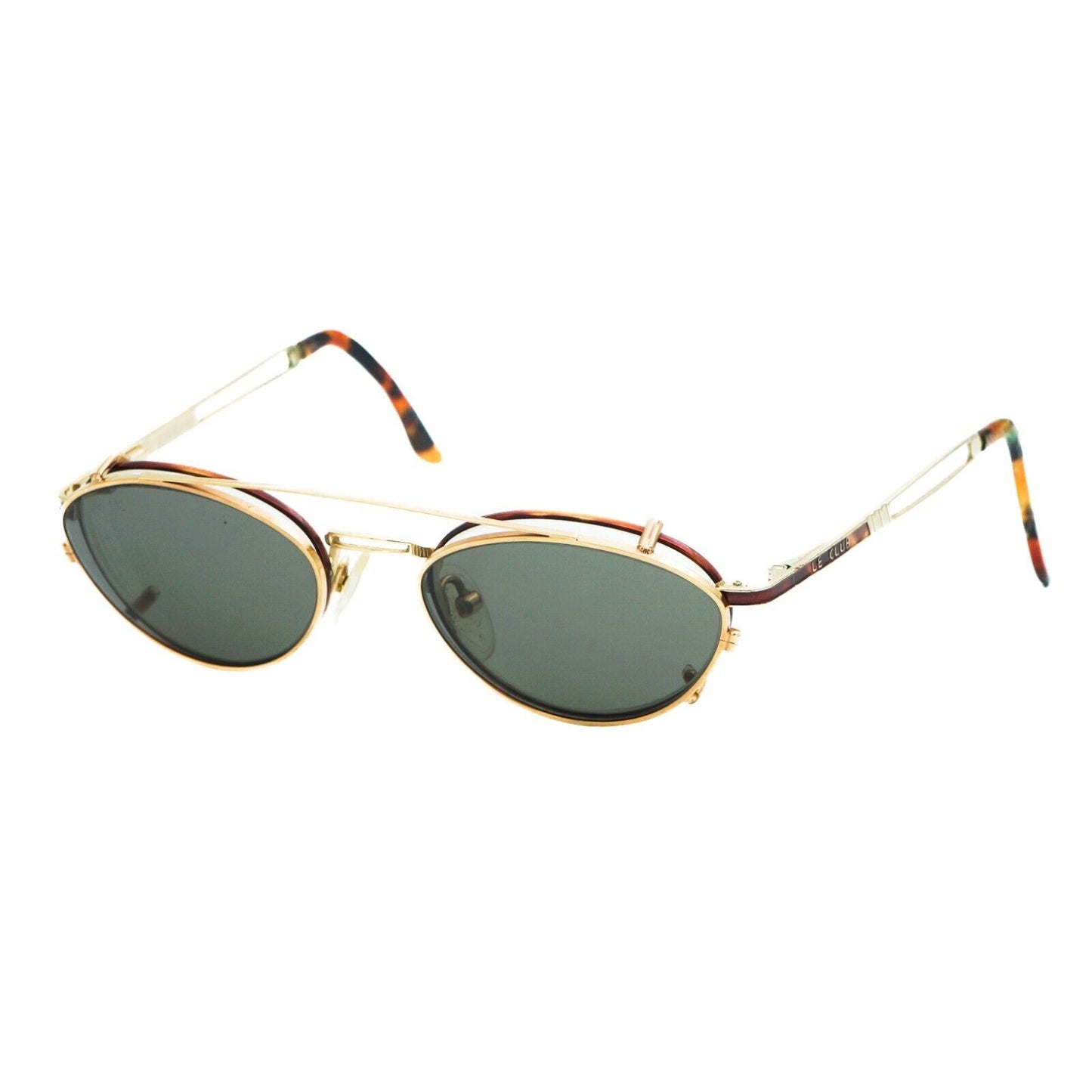 LE CLUB 1104 Glasses Sunglasses Gold Metal Vintage 90s 00s