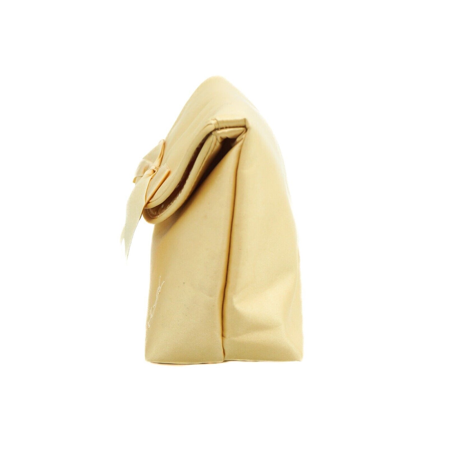 Yves Saint Laurent Parfums Bag Yellow Beige Vintage
