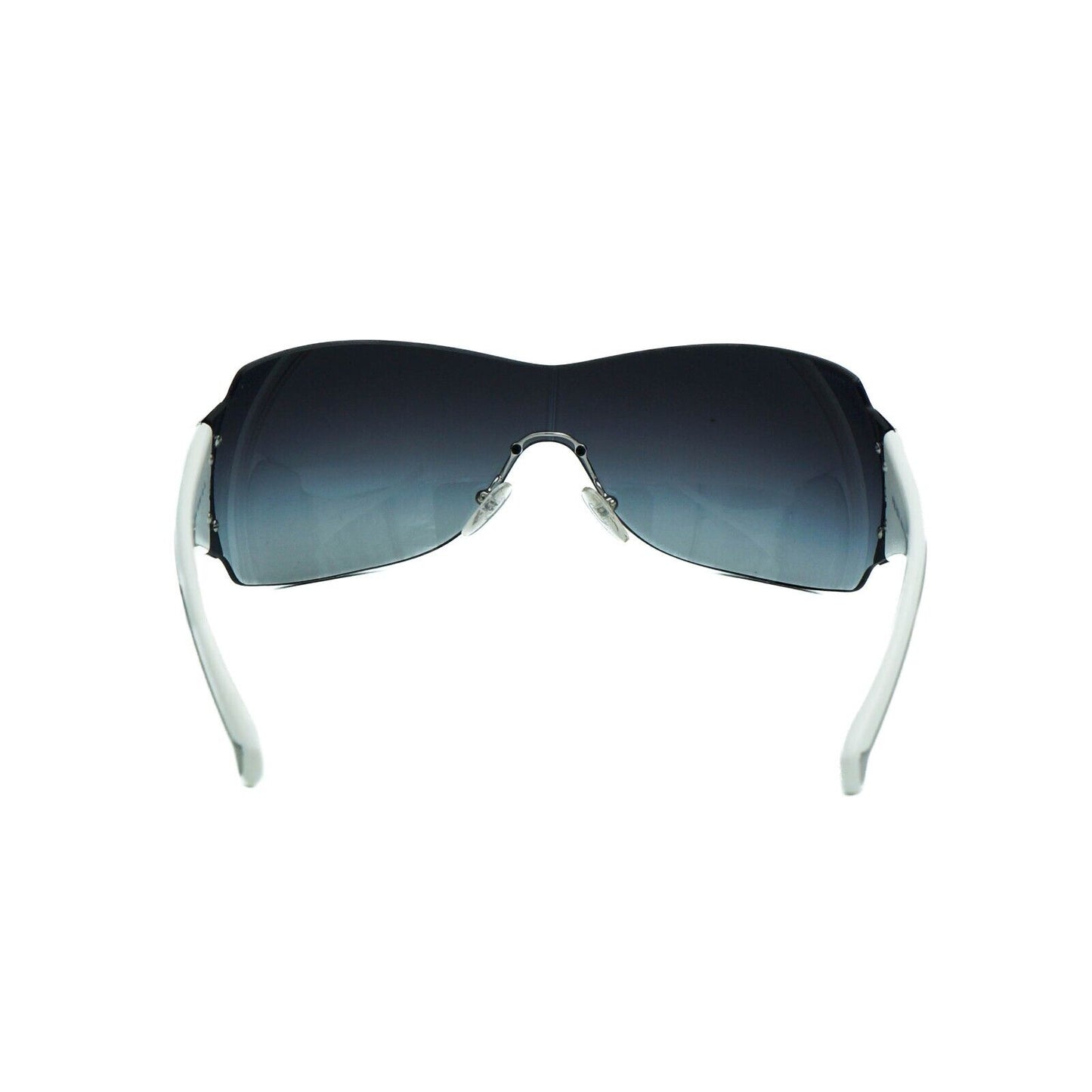 PRADA SPR04I White Mask Shield Sunglasses Vintage 00s