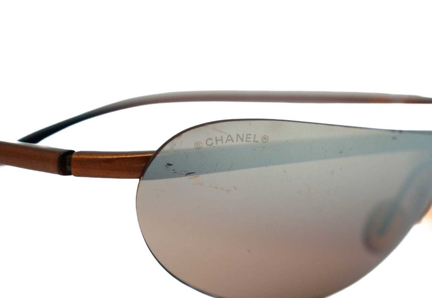 CHANEL 6002 Brown Mirror Sunglasses Vintage 00s