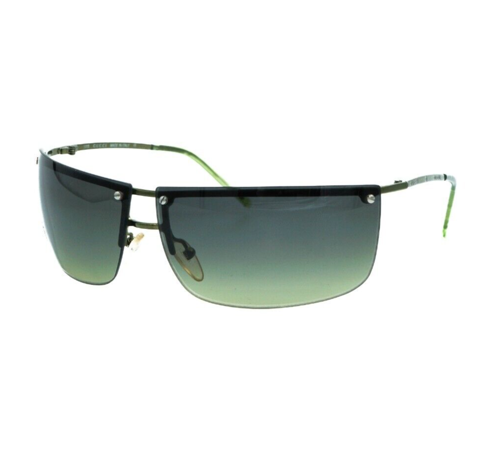 GUCCI GG 2653/STRASS Green Sunglasses Vintage