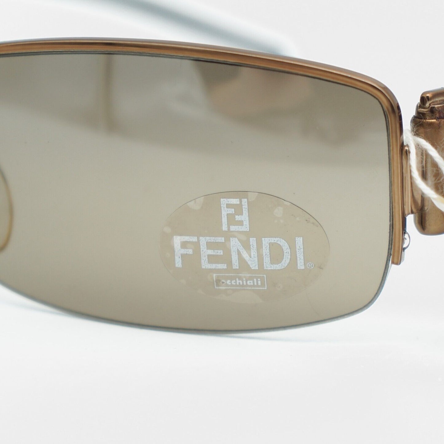 FENDI SL 7461 Rimless Brown Sunglasses Vintage 90s 00s