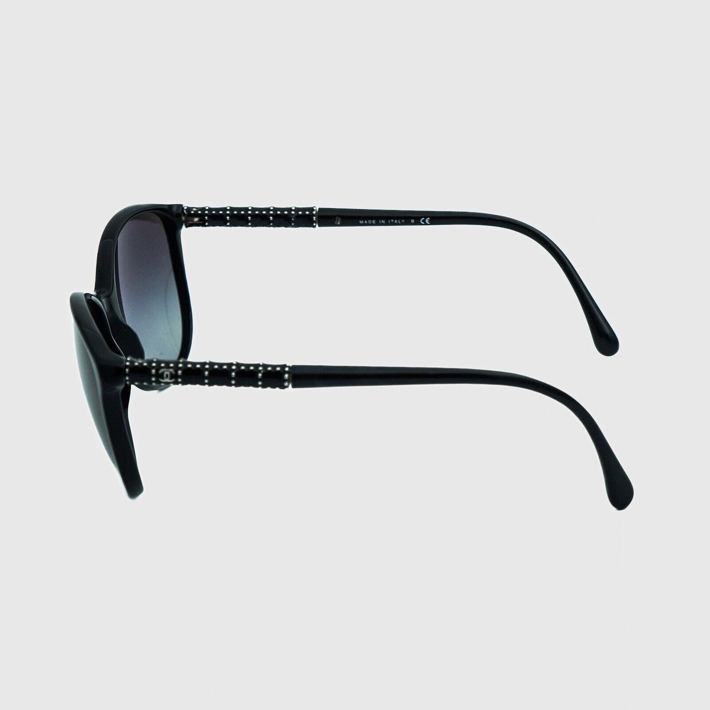 CHANEL 5207 Black Cat Eye Sunglasses Vintage 00s