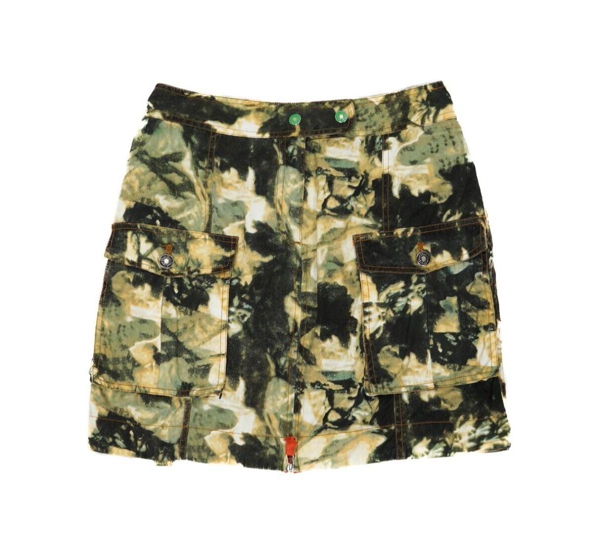 CHRISTIAN DIOR 2001 Camouflage Cargo Skirt Vintage