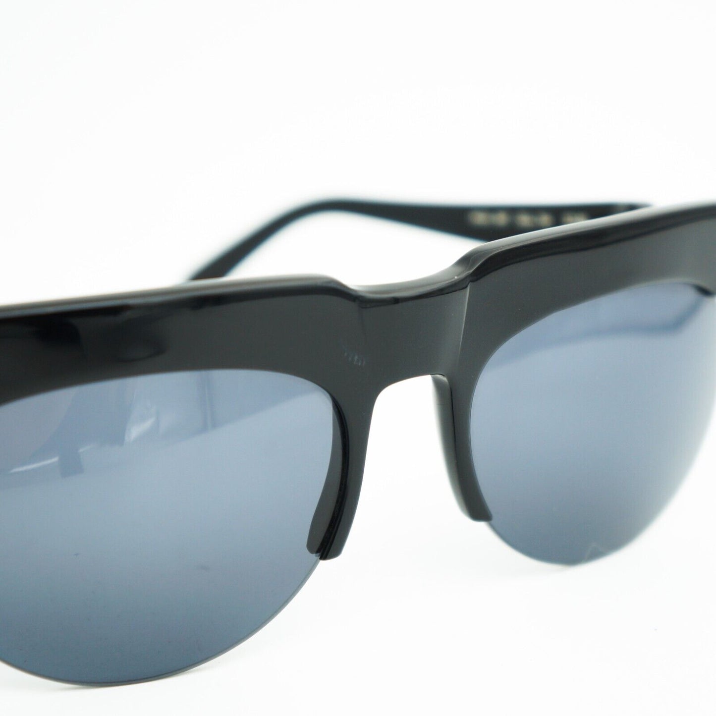 GIANNI VERSACE Mod 397 Ultra Rare Black Sunglasses Vintage 90s