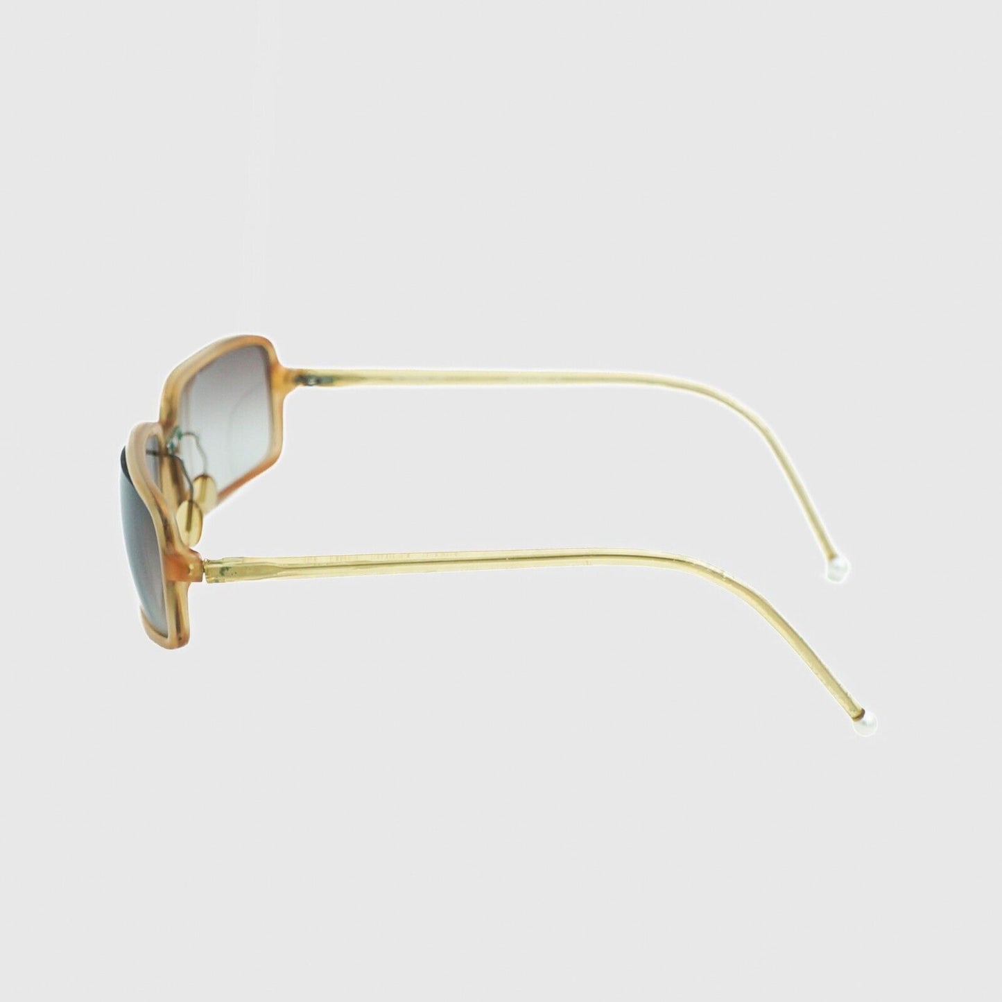 CHANEL 5047 Square Beige Pearl Sunglasses Vintage 90s 00s