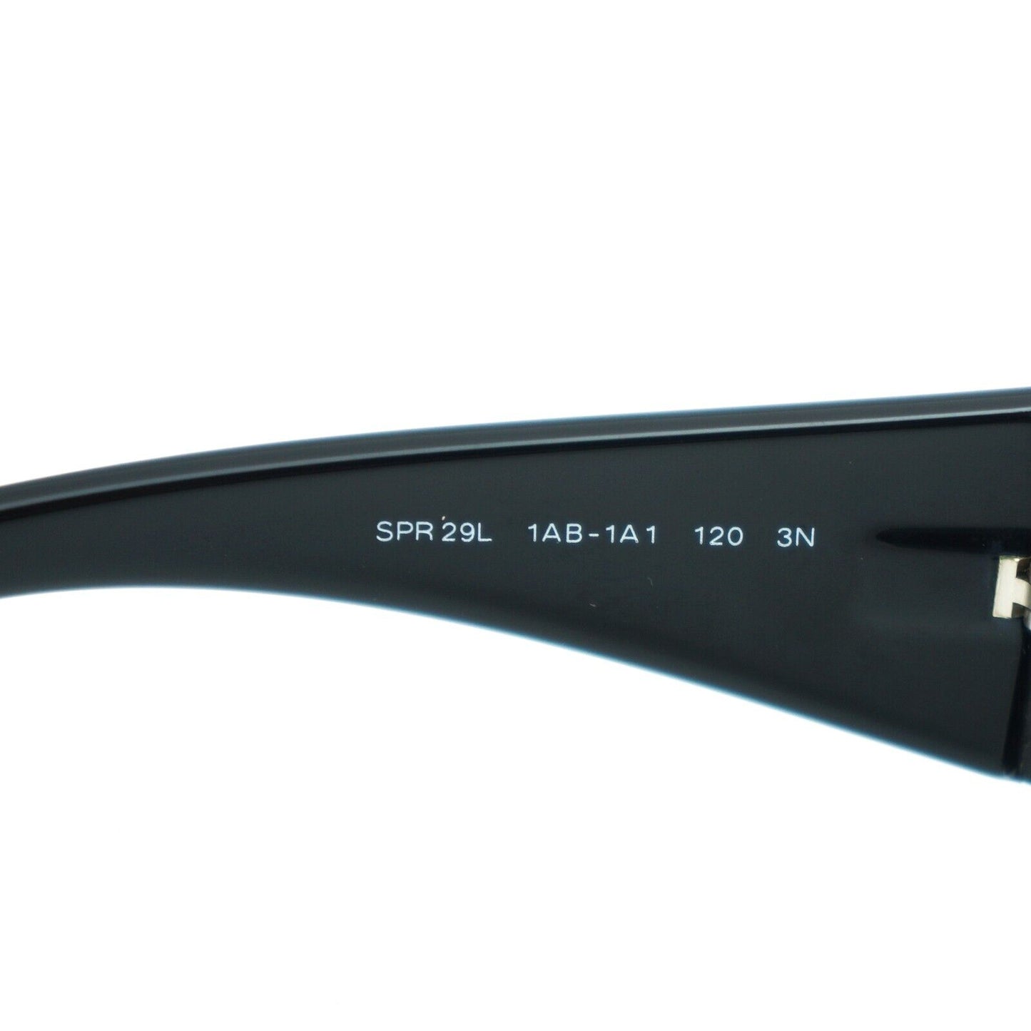 PRADA SPR29L Black Shield Mask Sunglasses Vintage 00s