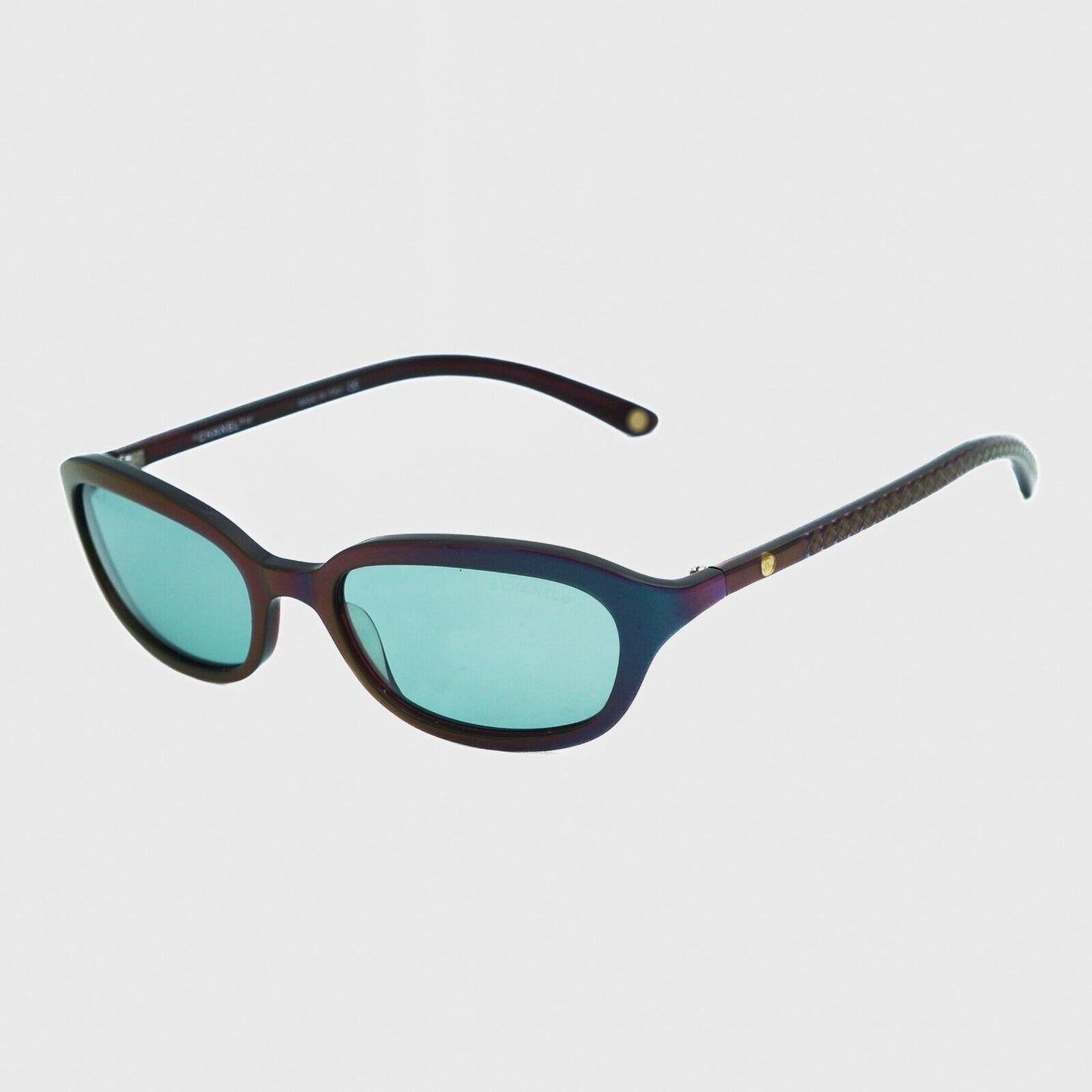 CHANEL 5002 Blue Violet Sunglasses Vintage 00s
