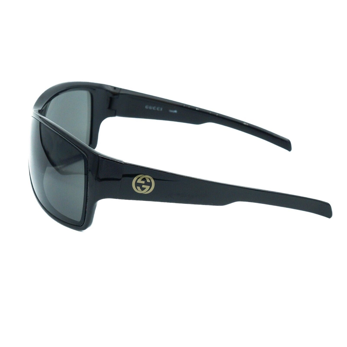 GUCCI GG 1463 Black Shield Sunglasses Vintage 00s