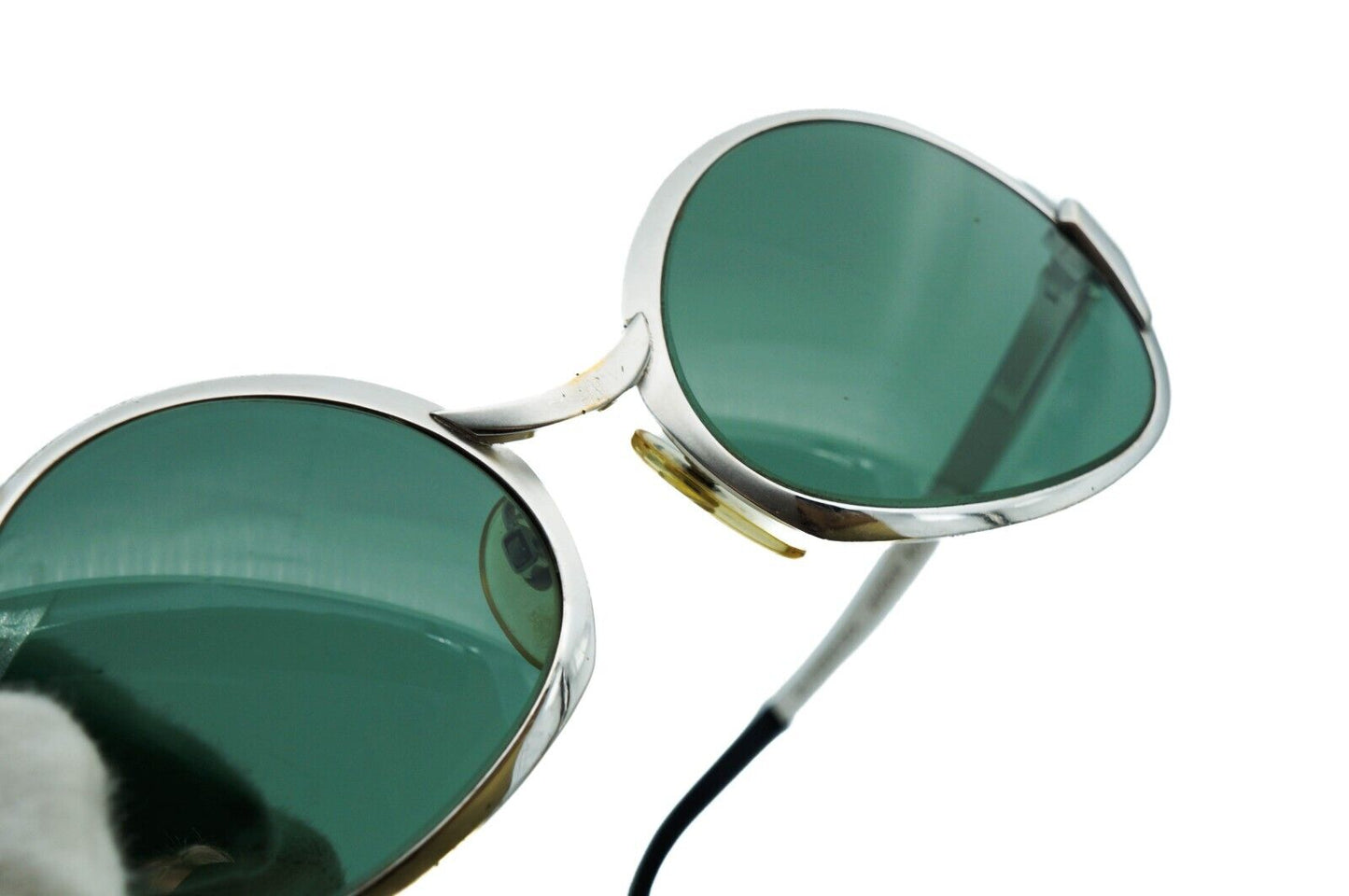RODAFLEX Rodenstock 130 Exclusiv 100 WR Vintage Sunglasses Green Metal 90s
