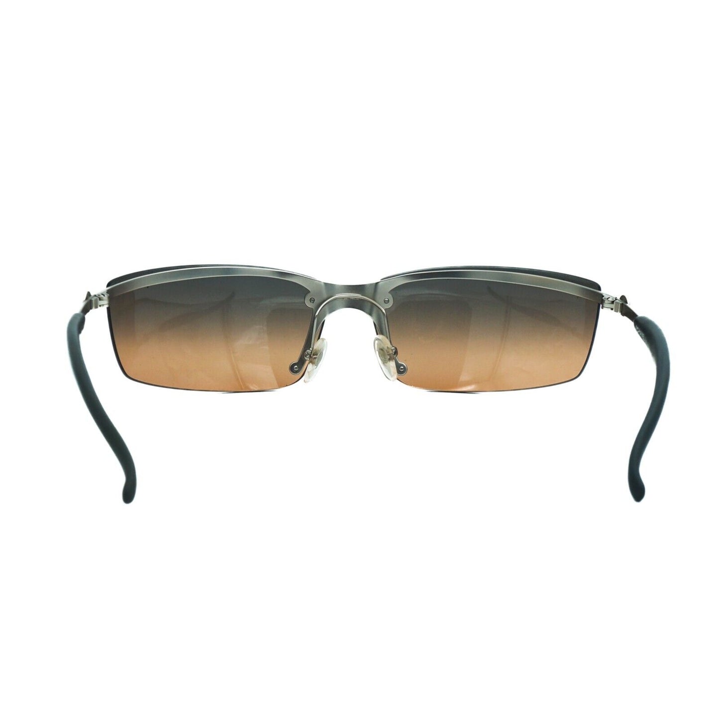 CHANEL 4008 Brown Metal Sunglasses Vintage 00s