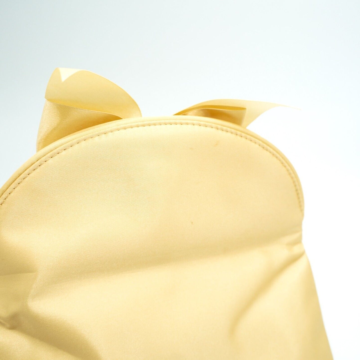 Yves Saint Laurent Parfums Bag Yellow Beige Vintage