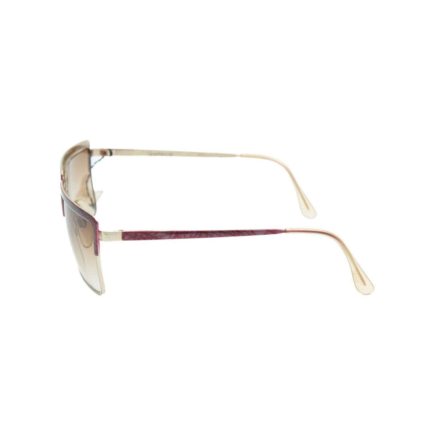 GIANNI VERSACE Square Metal Pink Sunglasses Vintage 80s 90s