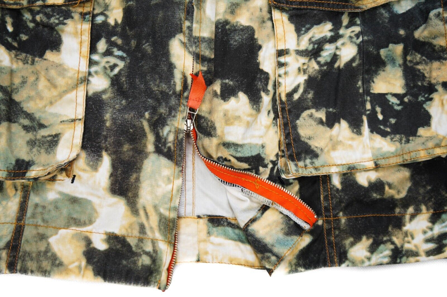 CHRISTIAN DIOR 2001 Camouflage Cargo Skirt Vintage
