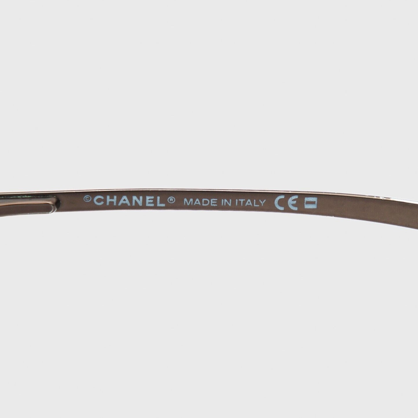 CHANEL 6007 Brown Shield Mask Sunglasses Vintage 90s 00s